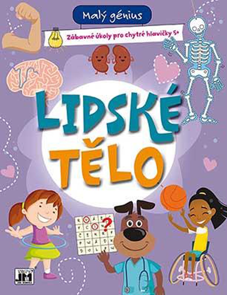 Sešit Zábavné úkoly Lidské tělo 215x279