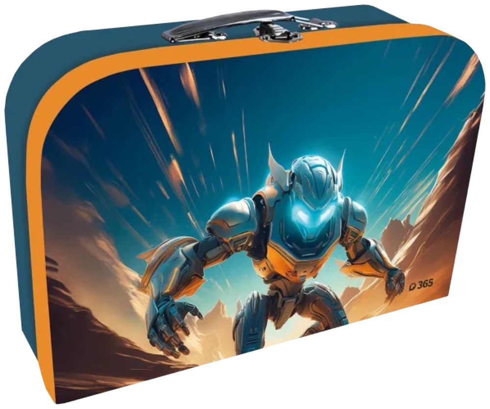 Kufr papírový 35cm Sci-fi CKU0606