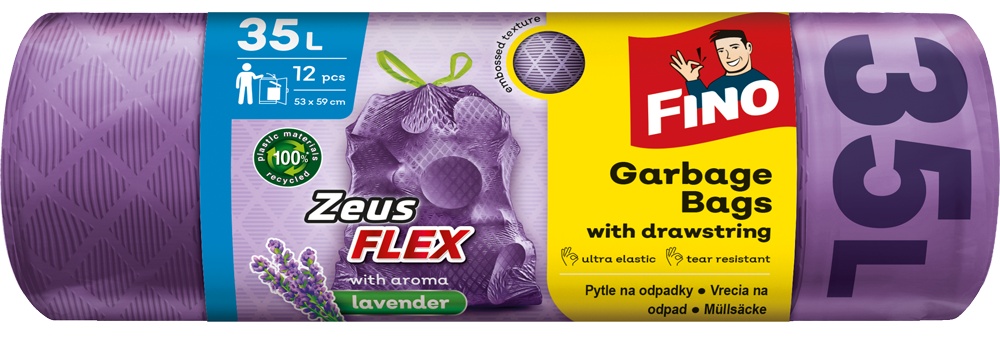 Pytel zatahovací 35 litrů Zeus Aromatic 12ks