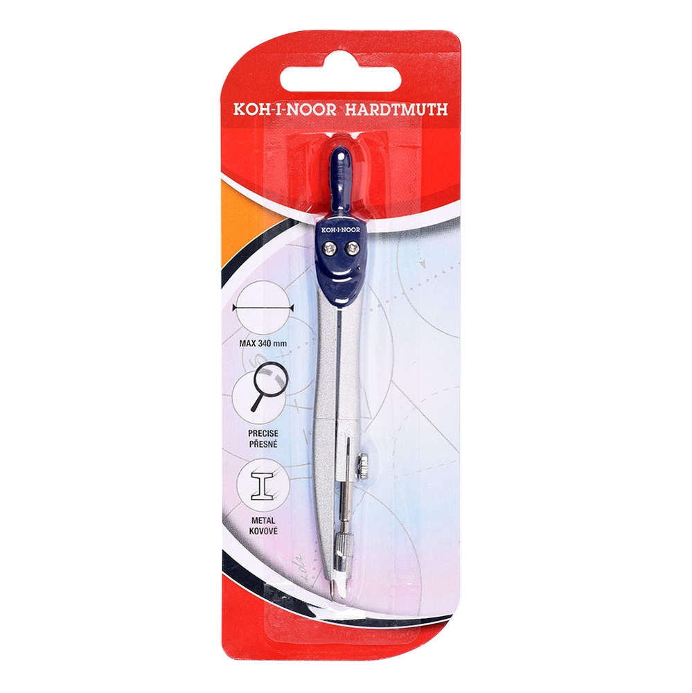 Kružítko 4501 kovové 121 mm nové