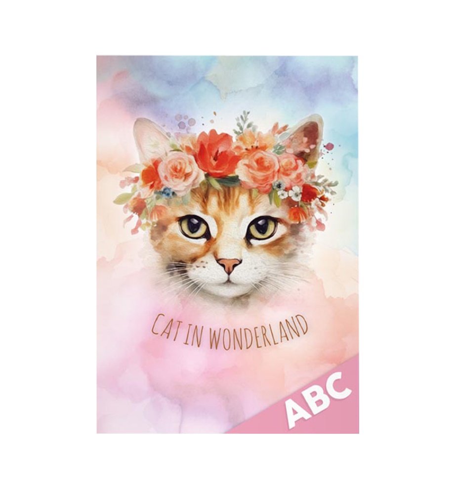 Desky na písmenka A4 Kočka 8021120