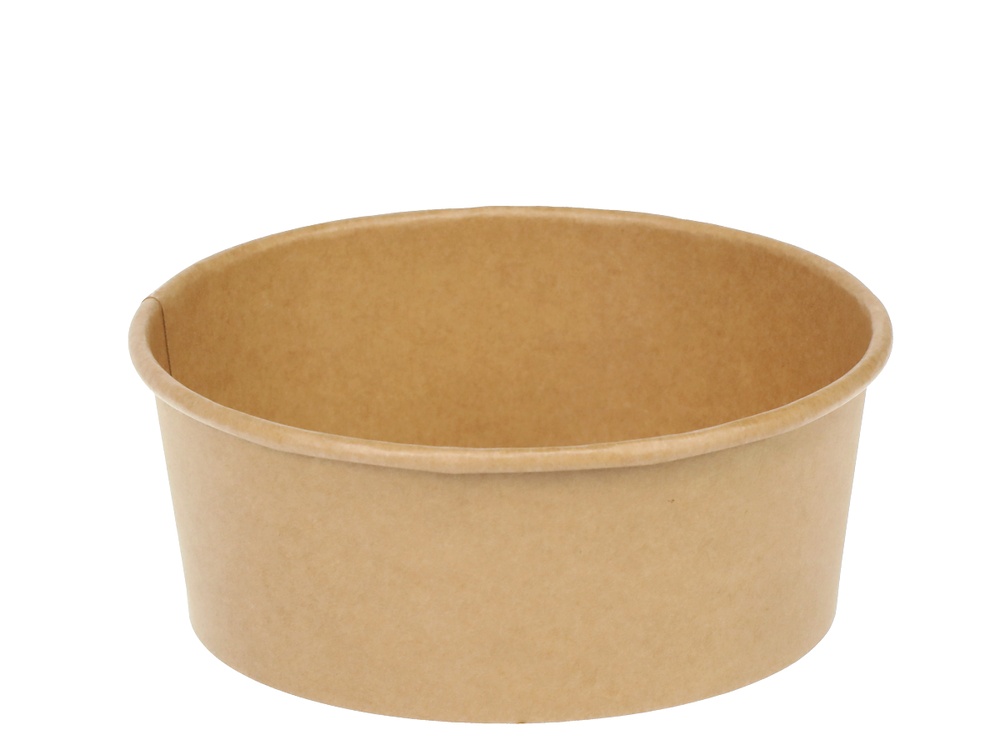 Miska papírová Kraft průměr 150mm 750 ml  50ks