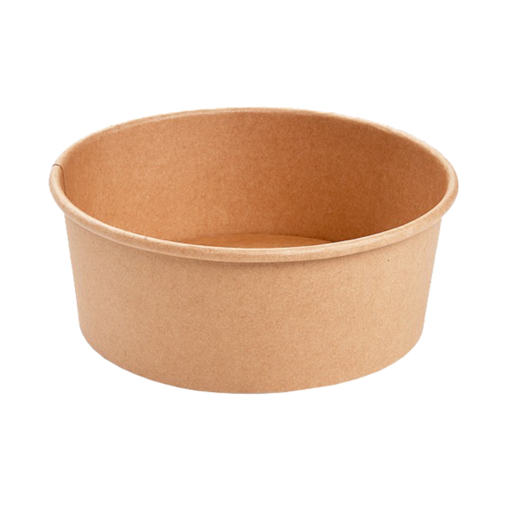 Miska papírová Kraft průměr 150mm 750 ml  50ks