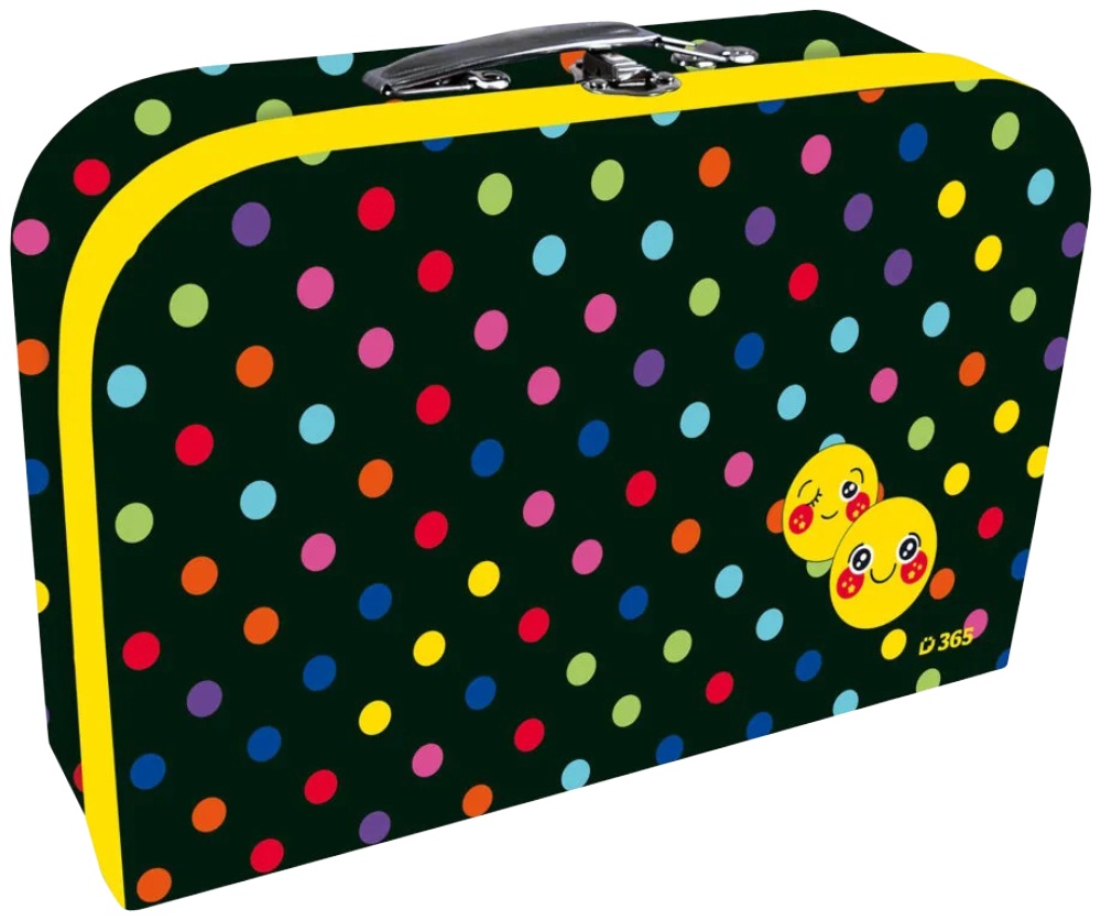 Kufr papírový 35cm Smiley CKU0601