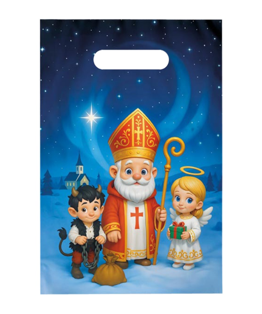 Vánoční taška PE Mikuláš S 200x300 vz.22