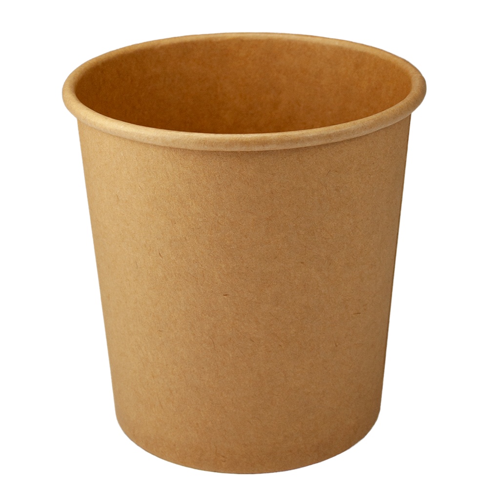 Miska papírová EKO na polévku 400ml 25ks kraft