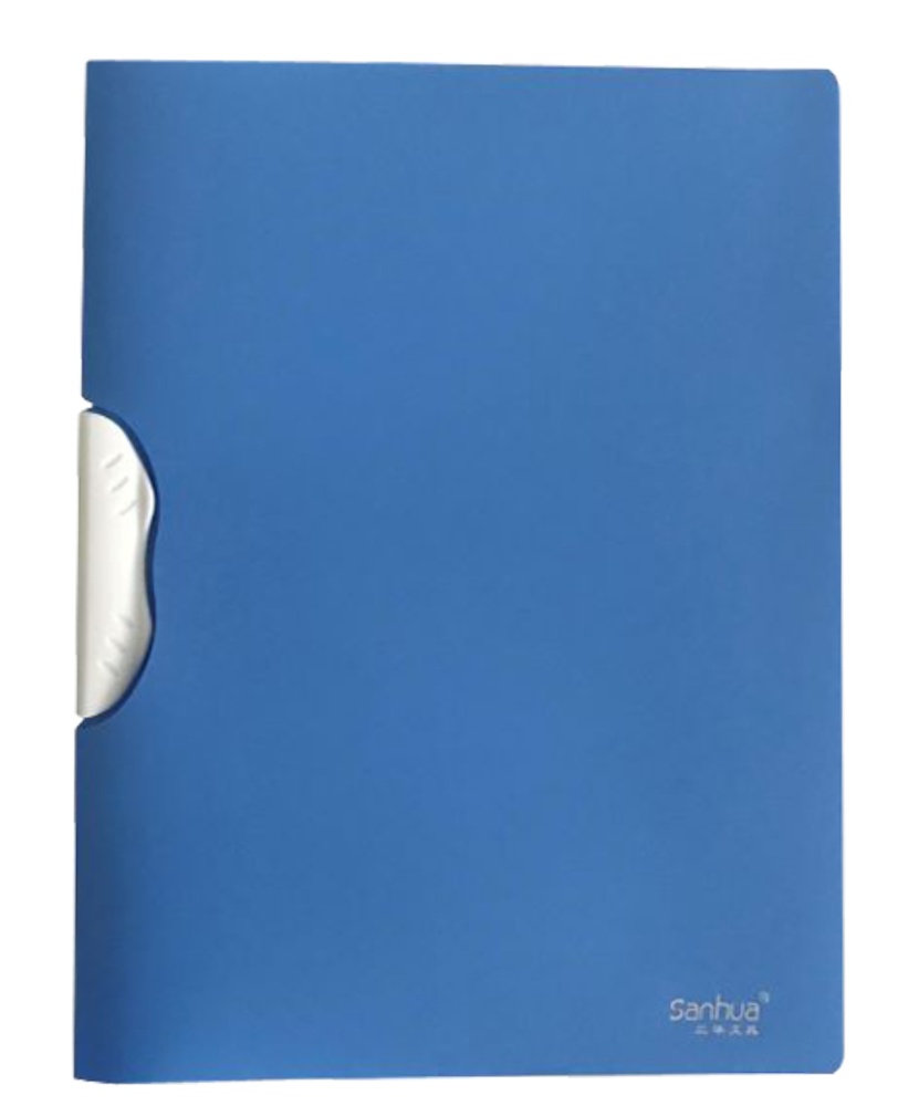Desky A4 s klipem PP modré