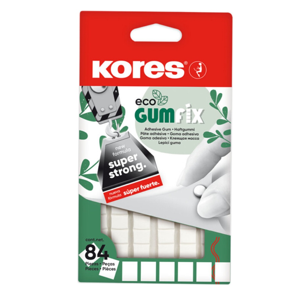 Snímatelná hmota ECO Gumfix 84 čtverečků 50g