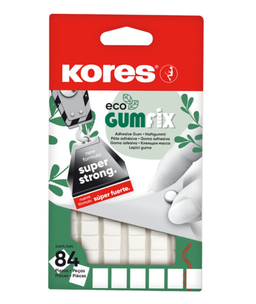 Snímatelná hmota ECO Gumfix 84 čtverečků 50g