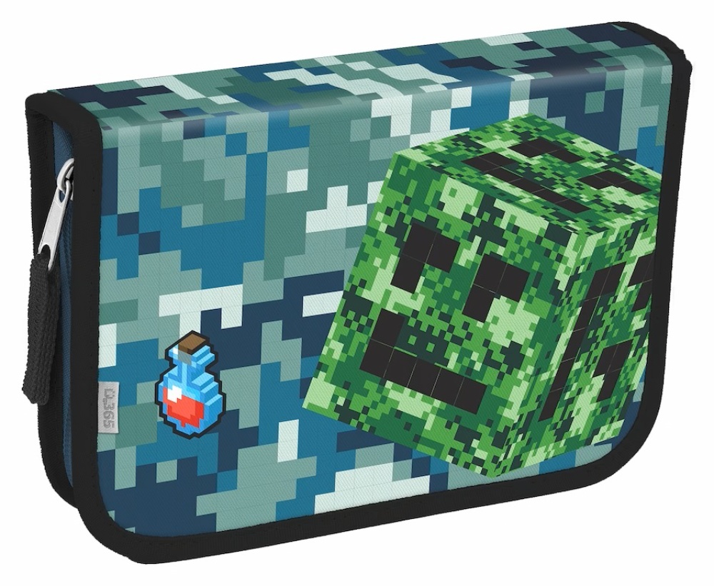 Penál 1-patr.prázdný dvě klopy Craftboy CPJ0723