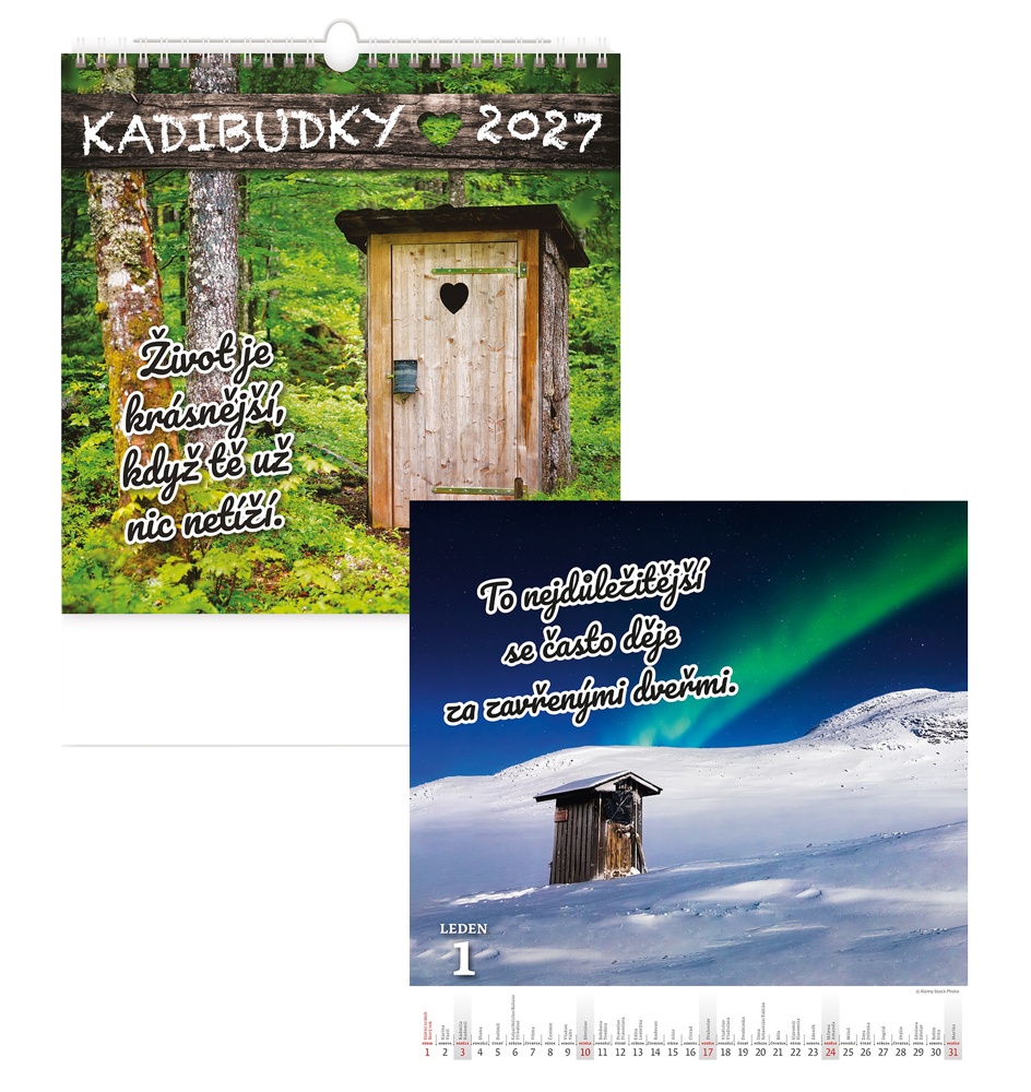 Kalendář n.2027 Kadibudky N175  
