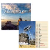 Kalendář s.2027 Mini Jizerské hory 145x112