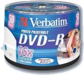 DVD-R Verbatim Printable tisk K 50ks