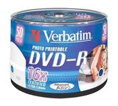 DVD-R Verbatim Printable tisk K 50ks