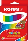 Voskovky Kores Jumbo 12ks trojb. pr.14mm