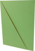 Desky papírové s rohem A4 zelené