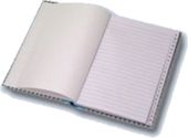 Kniha záznamní A4 linka Rejstřík 100list