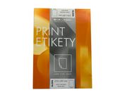 Samolepící etikety Laser 210x297 LESKLÉ bílé 100 etiket