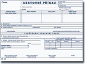 TP Cestovní příkaz A5 500 oboustranný 100 listů