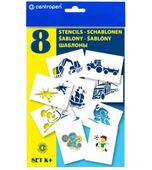 Šablona na foukací fixy K+ pro kluky