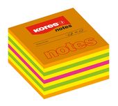 Bloček samolepící 75x75 4-barvy 450 listů Kores Cubo