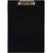 Podložka A5 plast s klipem černá 5-552