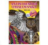 Omalovánky A4 antistresové Relax