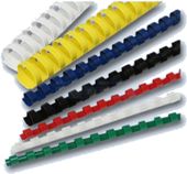 Kroužky pro vazbu 10mm modré 100ks
