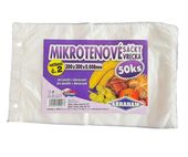 Sáčky mikrotenové 20x30cm/ 50ks 0.008mm