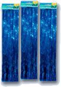 Vánoční lameta modro- stříbrná 50cm