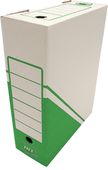 Archivní krabice 300x340x85mm na obsah pořadače zelená