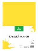 Karton A3 žlutý 180g. 50 listů