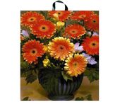 Taška igelitová Květiny