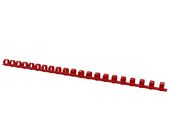 Kroužky pro vazbu 12.5mm červené 100ks