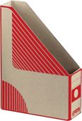 Archivní box Magazín A4 EMBA červený zkosený 75mm