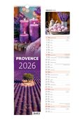 Kalendář 2026 Vázankový Provence 120x480
