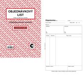 TB Objednávka A5 propisující 50 listů PT160