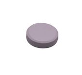 Magnet kulatý 20mm bílý plast