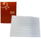 Sešit notový A4 20 listů