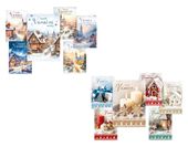 Vánoční pohled různé motivy