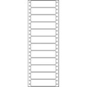 Samolepící etikety 89x23 1-řadé 6000 etiket