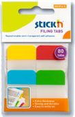 Samolepící záložky 38x25 4x20listů plast