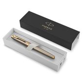 Plnící pero Parker IM Brushed Metal GT-F