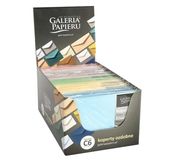 Obálka C6 metalické barvy mix barev 10ks