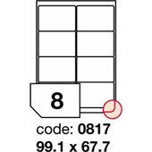 Samolepící etikety Laser 99.1x67.7 800 etiket