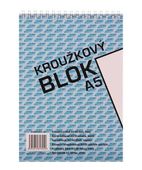 Blok Bobo A5 horní spirála čistý 50 listů