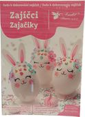 Velikon.sada k dekoraci vajíček zajíčci
