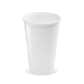 Kelímek 0.5l bílý PP 50ks