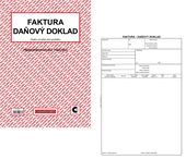 TB Faktura A4 daňový doklad propisující 50 listů PT210