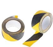 Lepící páska 50/5m protiskluzová žluto-černá